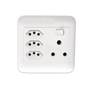 ONESTO SSO 1x3PIN 3xRS STD 4x4 WHT